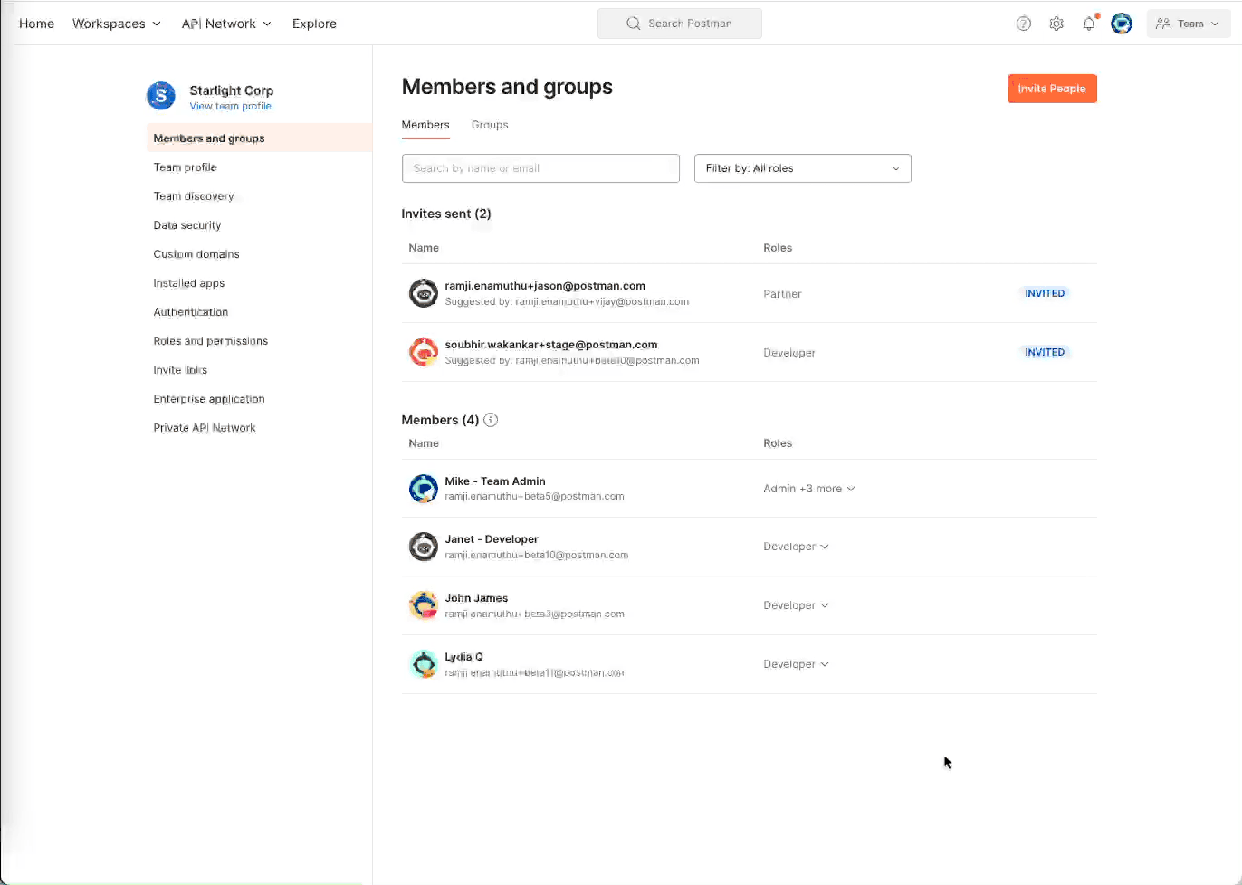 Assign a Partner Manager role for your team. GIF.