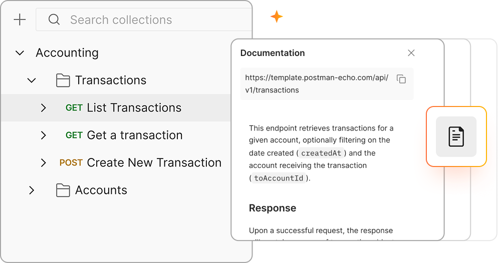 Enable secure adoption and reuse of internal, partner, and public APIs. Graphic.