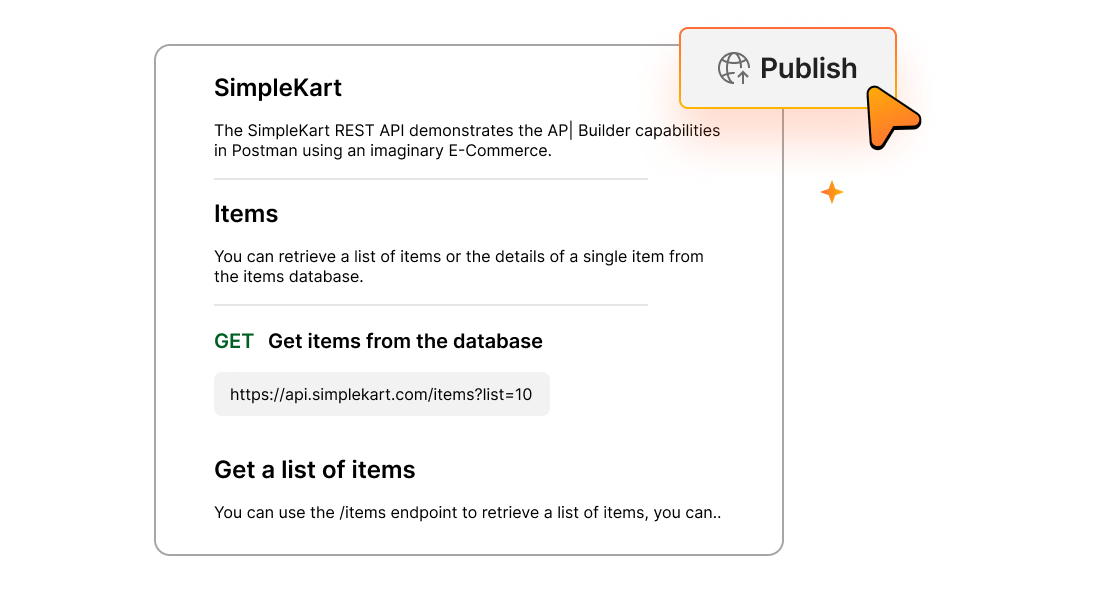 Document APIs for every audience. Graphic.