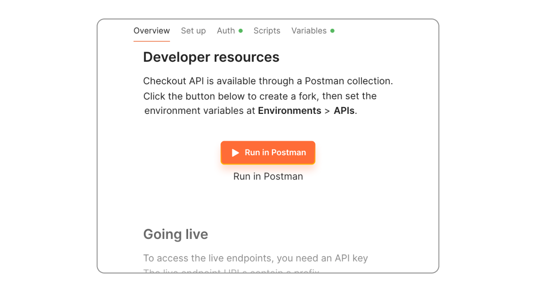 Make your docs interactive. Graphic.