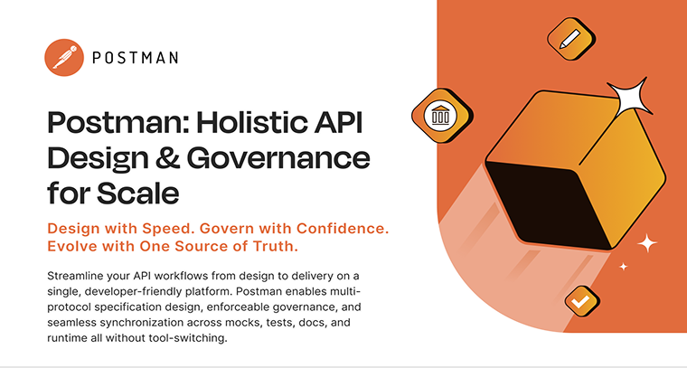 Holistic API design and governance overview card graphic