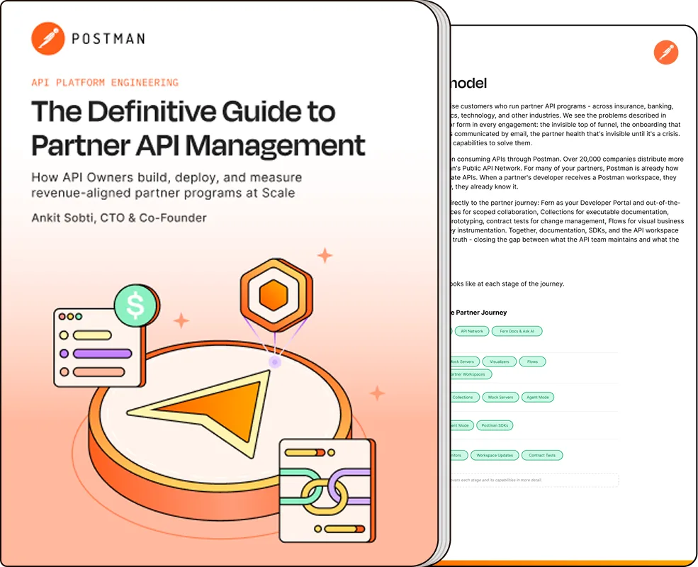 The Definitive Guide to Partner API Management cover
