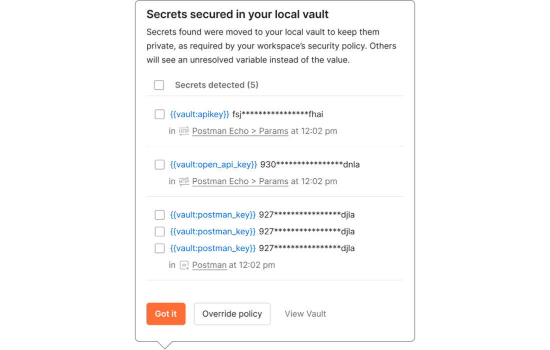 Encryption status. Illustration.