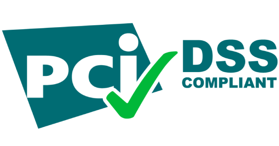 PCI DSS compliant.