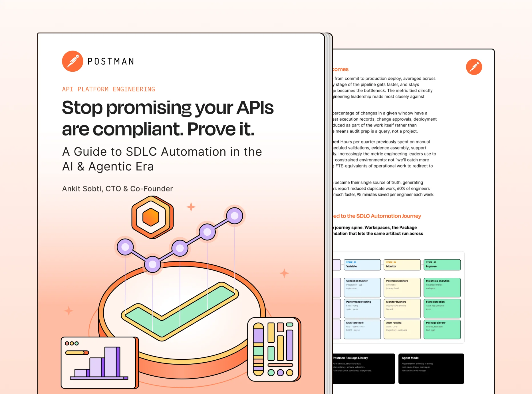 SDLC Automation Playbook e-book cover: "Stop promising your APIs are compliant. Prove it."